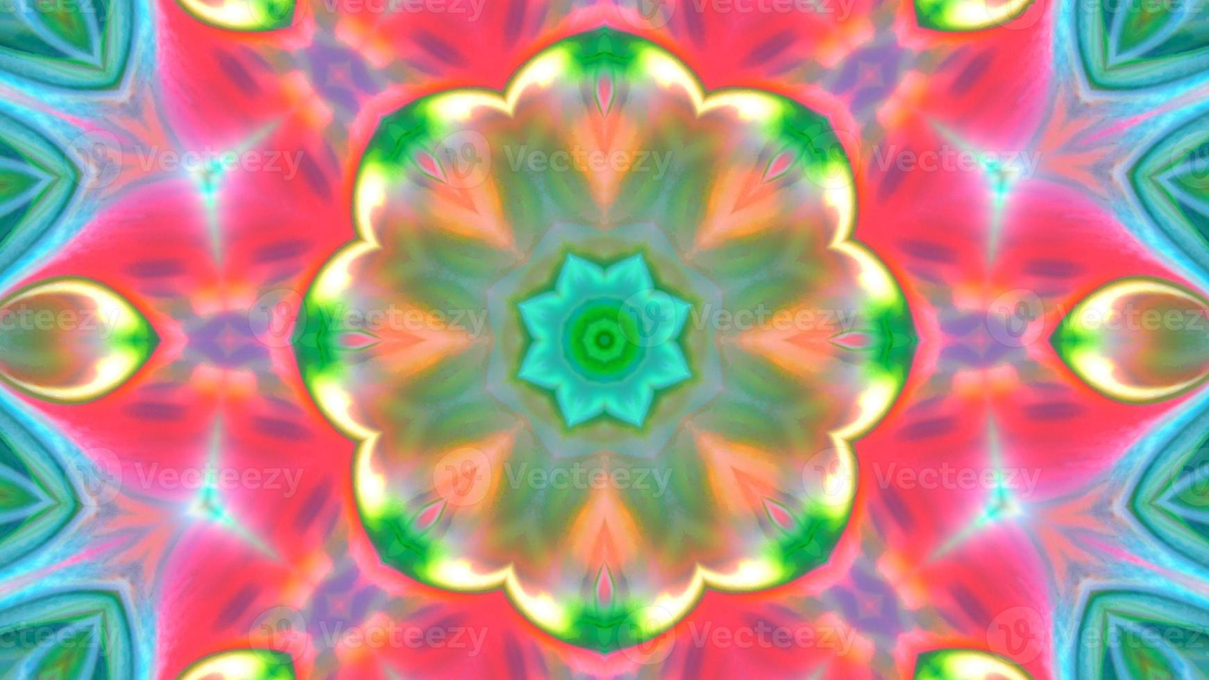 Wonderful Kaleidoscope Backgrounds Created From Colorful Ink Paint Spread photo