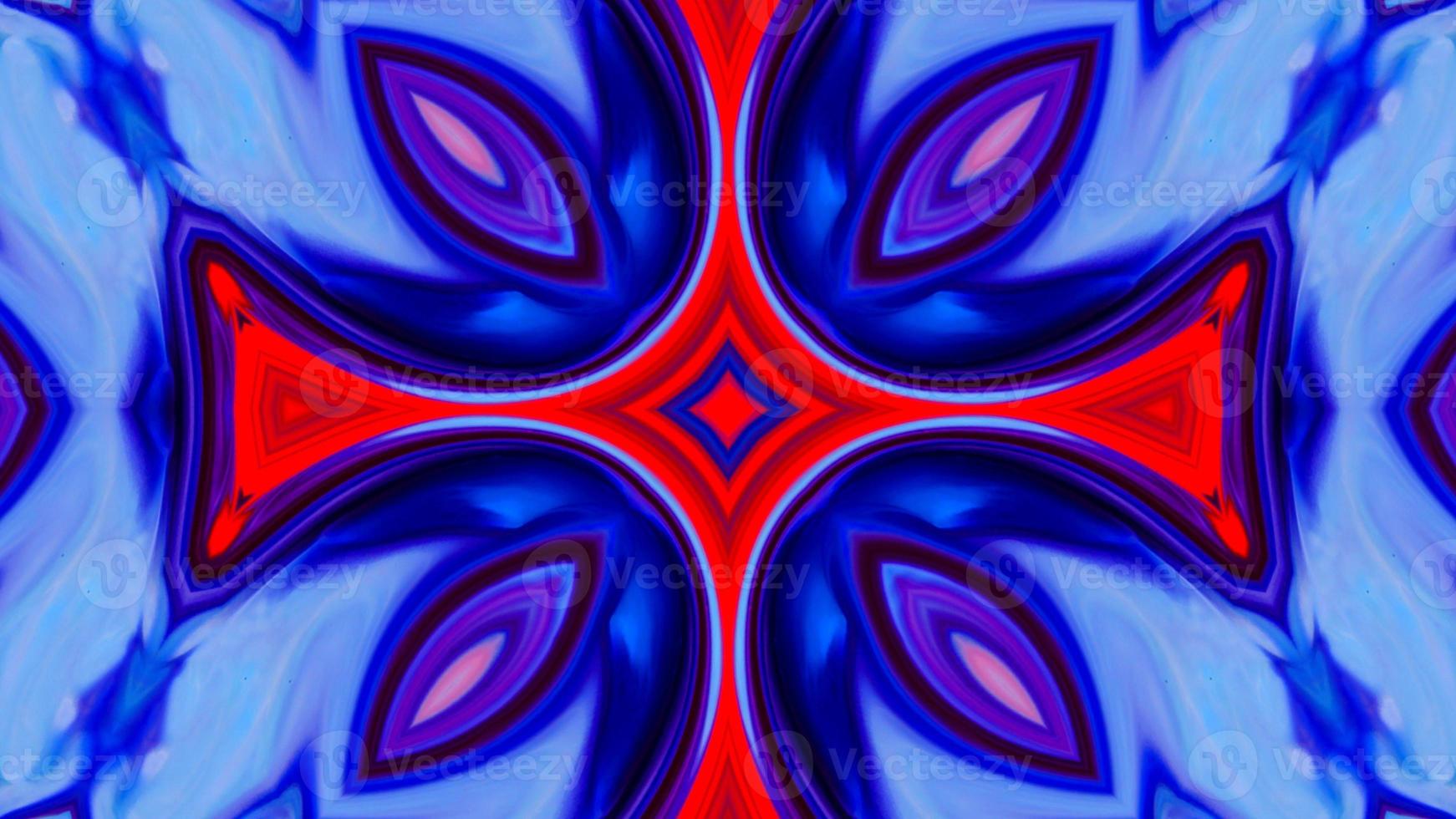 Wonderful Kaleidoscope Backgrounds Created From Colorful Ink Paint Spread photo