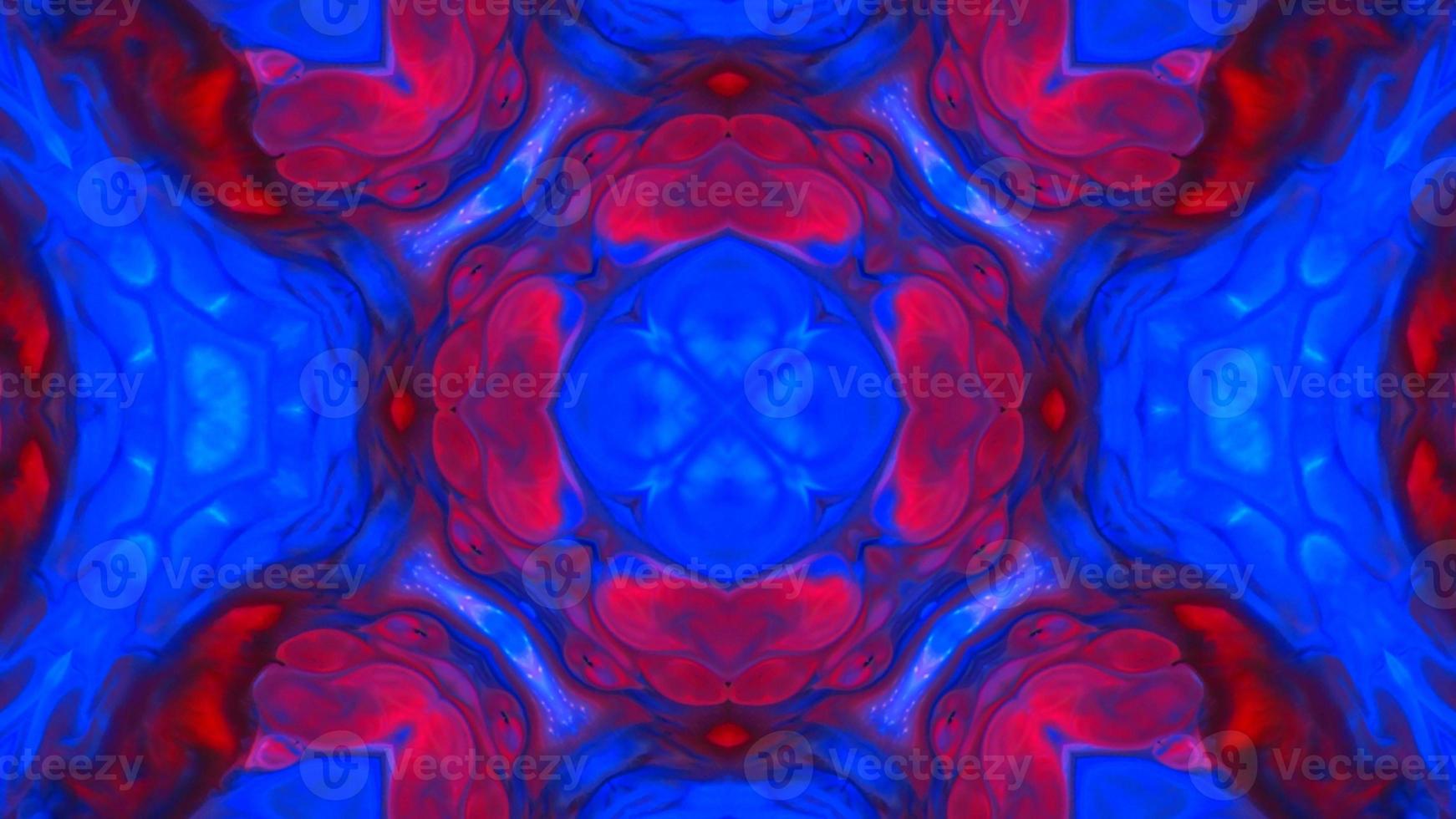 Wonderful Kaleidoscope Backgrounds Created From Colorful Ink Paint Spread photo