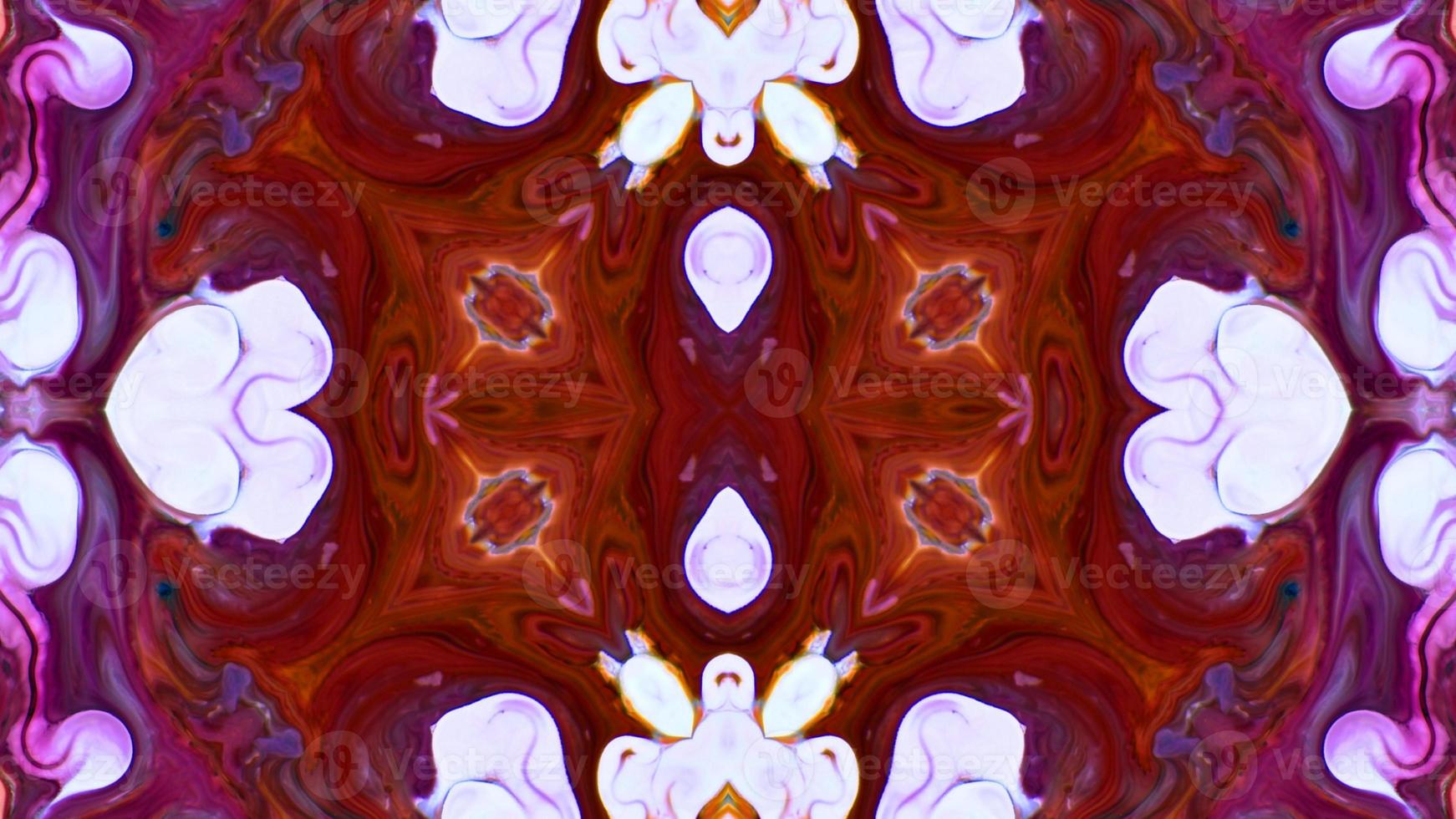 Wonderful Kaleidoscope Backgrounds Created From Colorful Ink Paint Spread photo