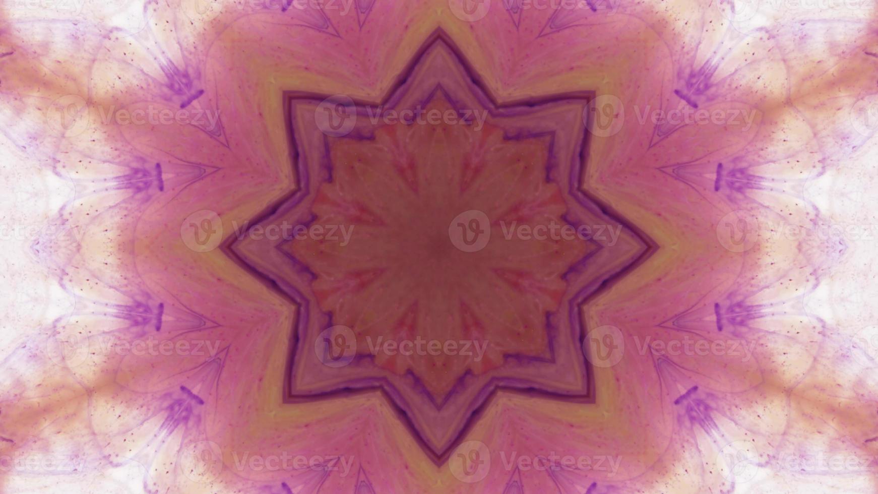 Wonderful Kaleidoscope Backgrounds Created From Colorful Ink Paint Spread photo