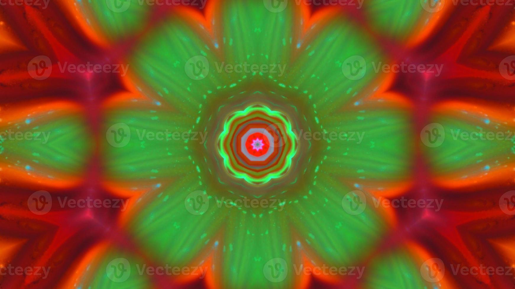 Wonderful Kaleidoscope Backgrounds Created From Colorful Ink Paint Spread photo