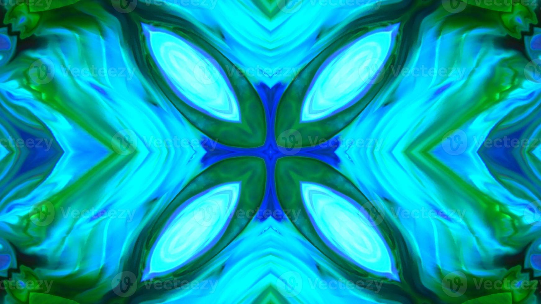Wonderful Kaleidoscope Backgrounds Created From Colorful Ink Paint Spread photo