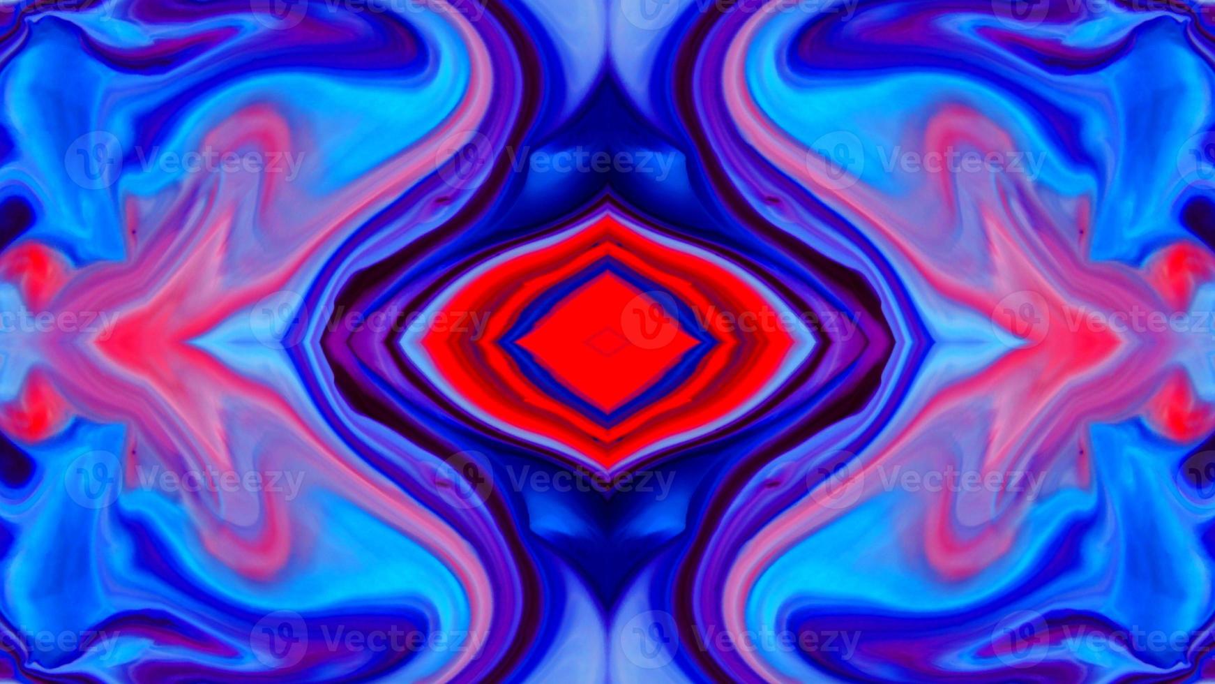 Wonderful Kaleidoscope Backgrounds Created From Colorful Ink Paint Spread photo