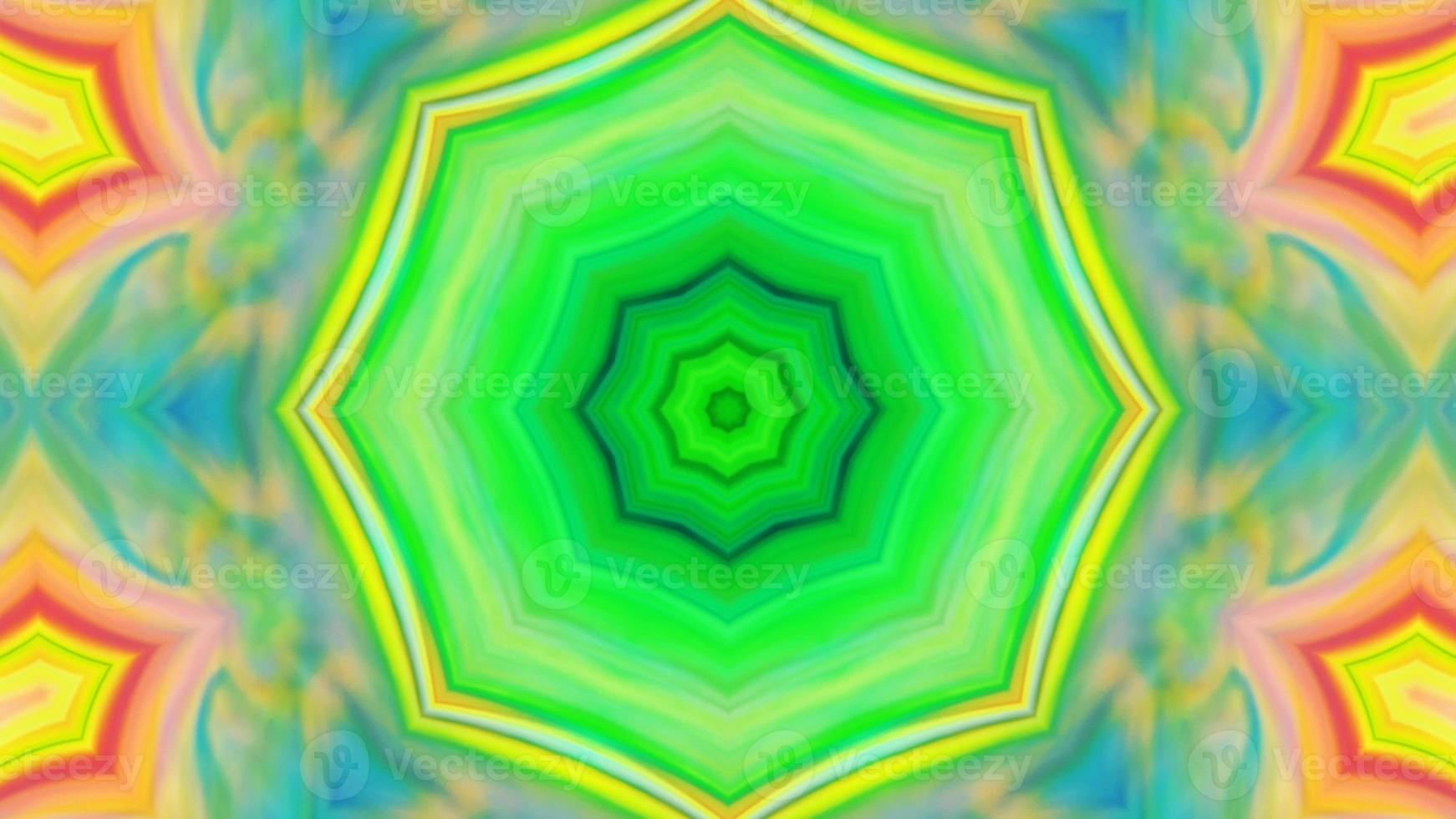 Wonderful Kaleidoscope Backgrounds Created From Colorful Ink Paint Spread photo
