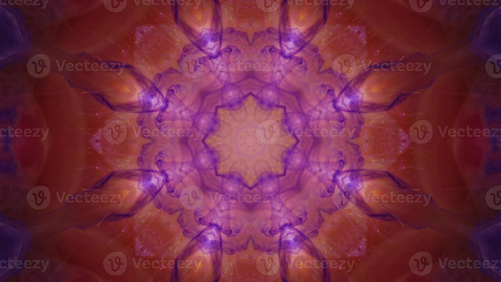Wonderful Kaleidoscope Backgrounds Created From Colorful Ink Paint Spread photo