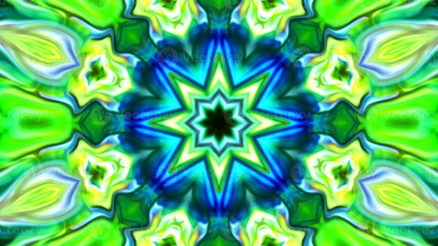 Wonderful Kaleidoscope Backgrounds Created From Colorful Ink Paint Spread photo