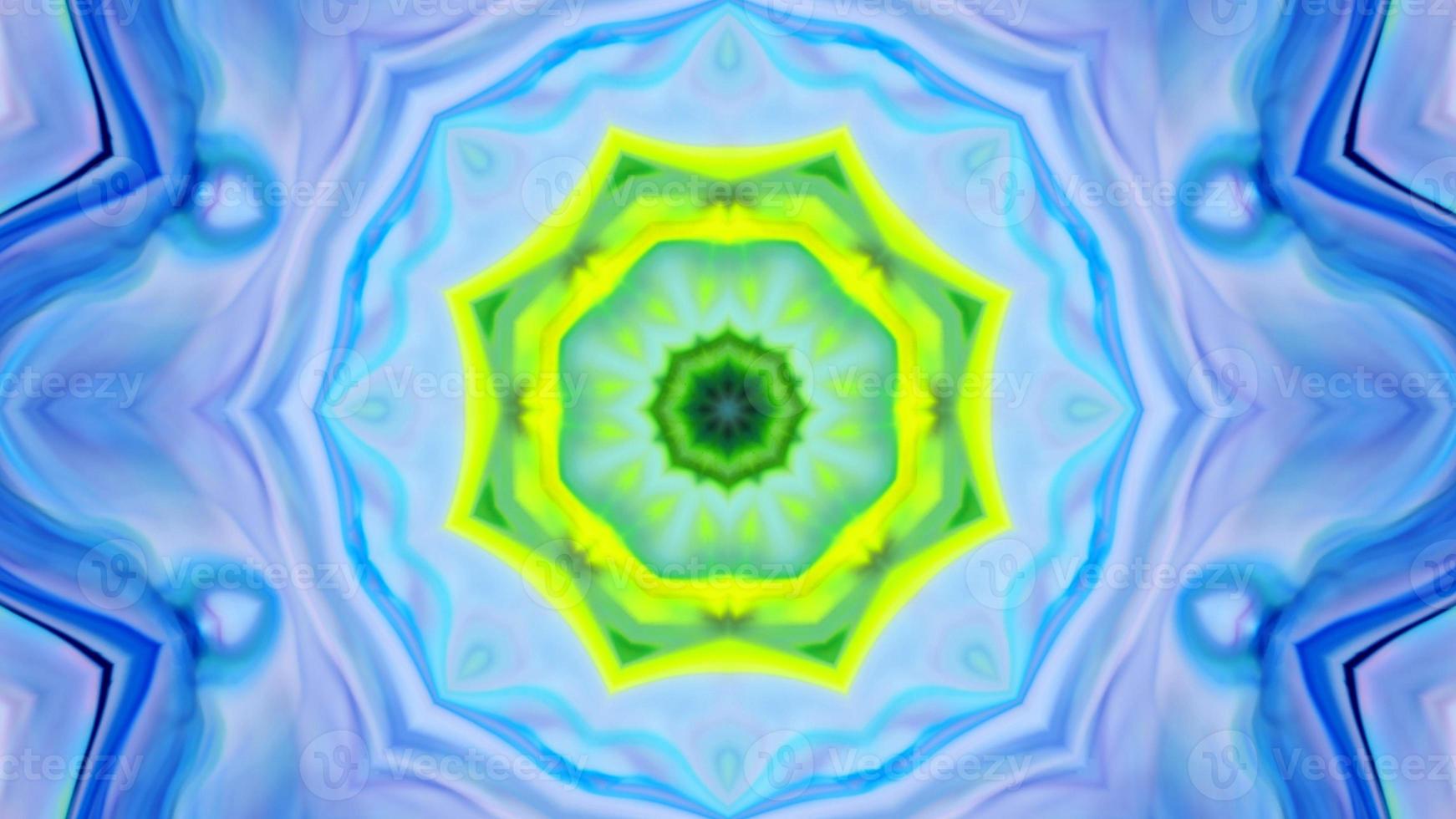 Wonderful Kaleidoscope Backgrounds Created From Colorful Ink Paint Spread photo