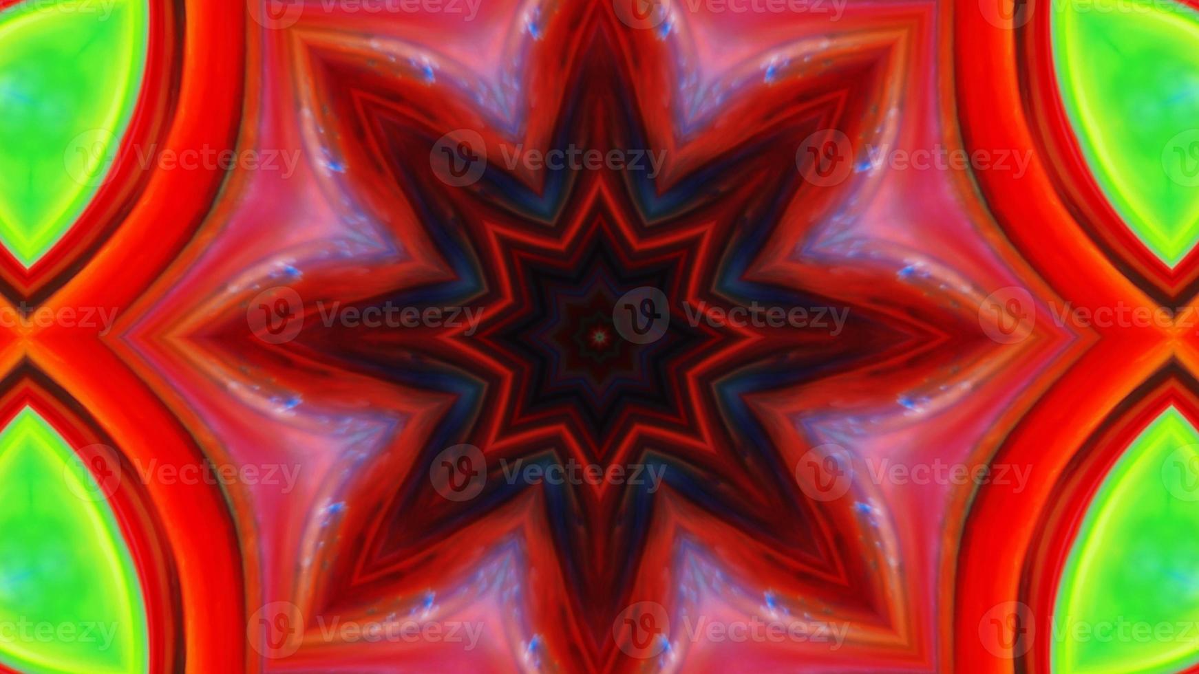 Wonderful Kaleidoscope Backgrounds Created From Colorful Ink Paint Spread photo