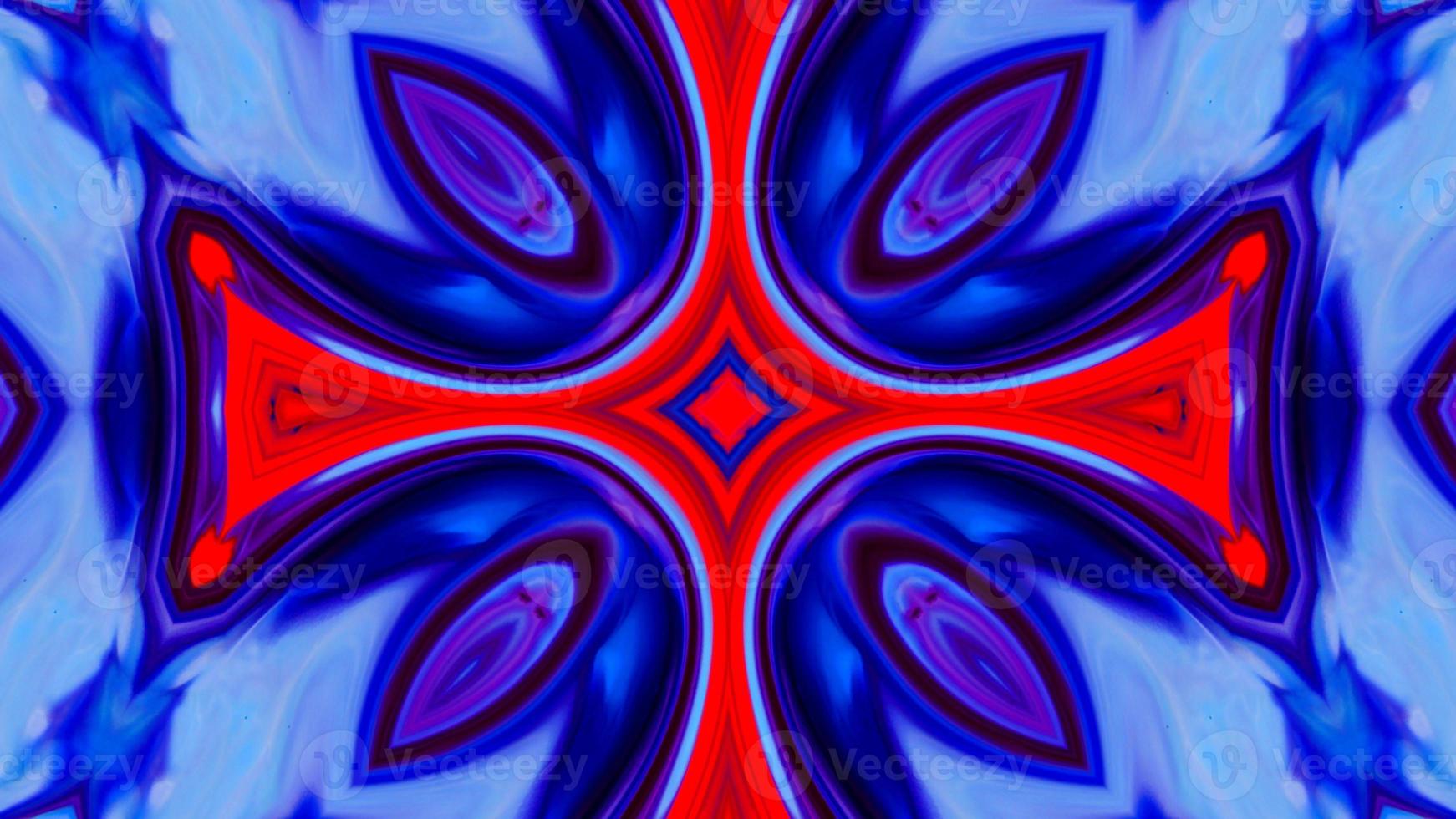 Wonderful Kaleidoscope Backgrounds Created From Colorful Ink Paint Spread photo