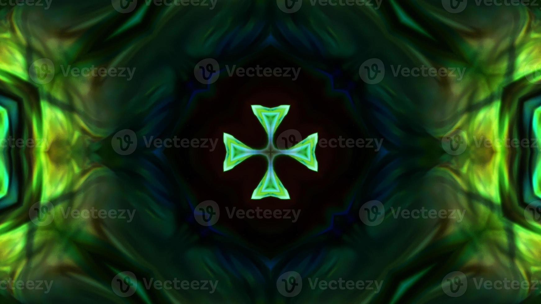 Wonderful Kaleidoscope Backgrounds Created From Colorful Ink Paint Spread photo