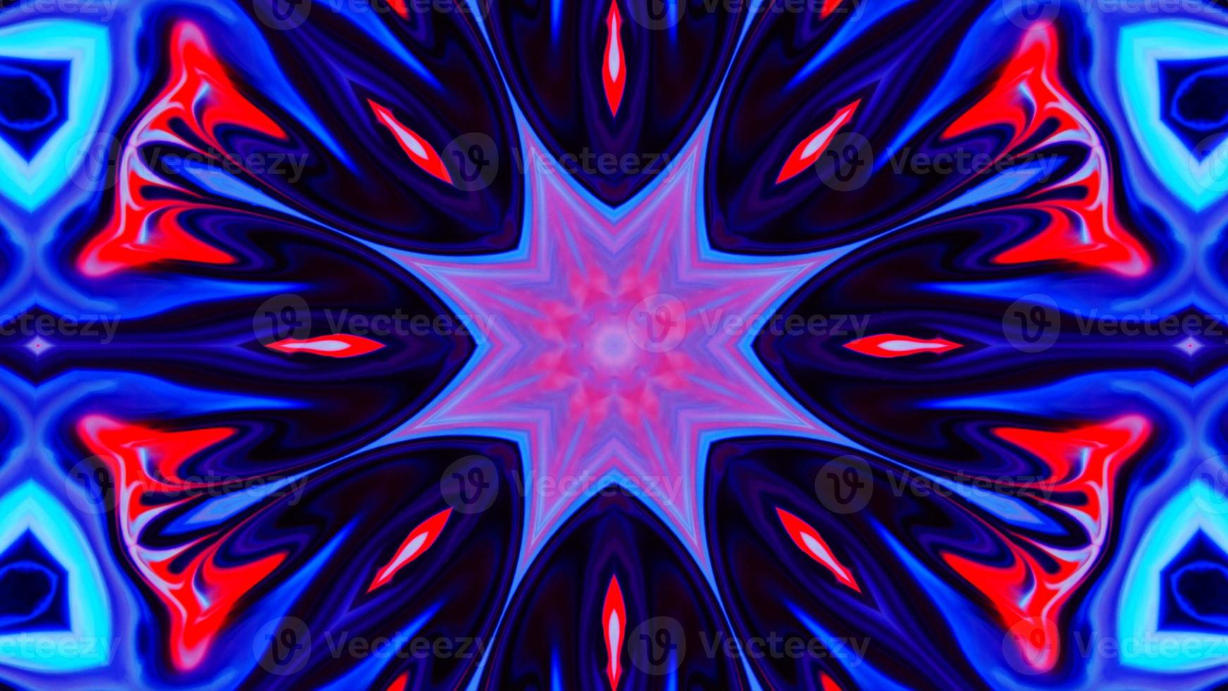 Wonderful Kaleidoscope Backgrounds Created From Colorful Ink Paint Spread photo