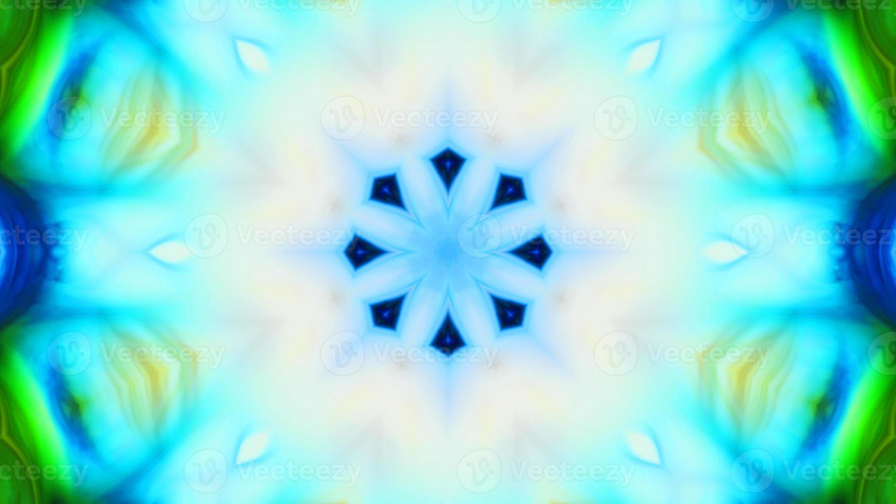 Wonderful Kaleidoscope Backgrounds Created From Colorful Ink Paint Spread photo