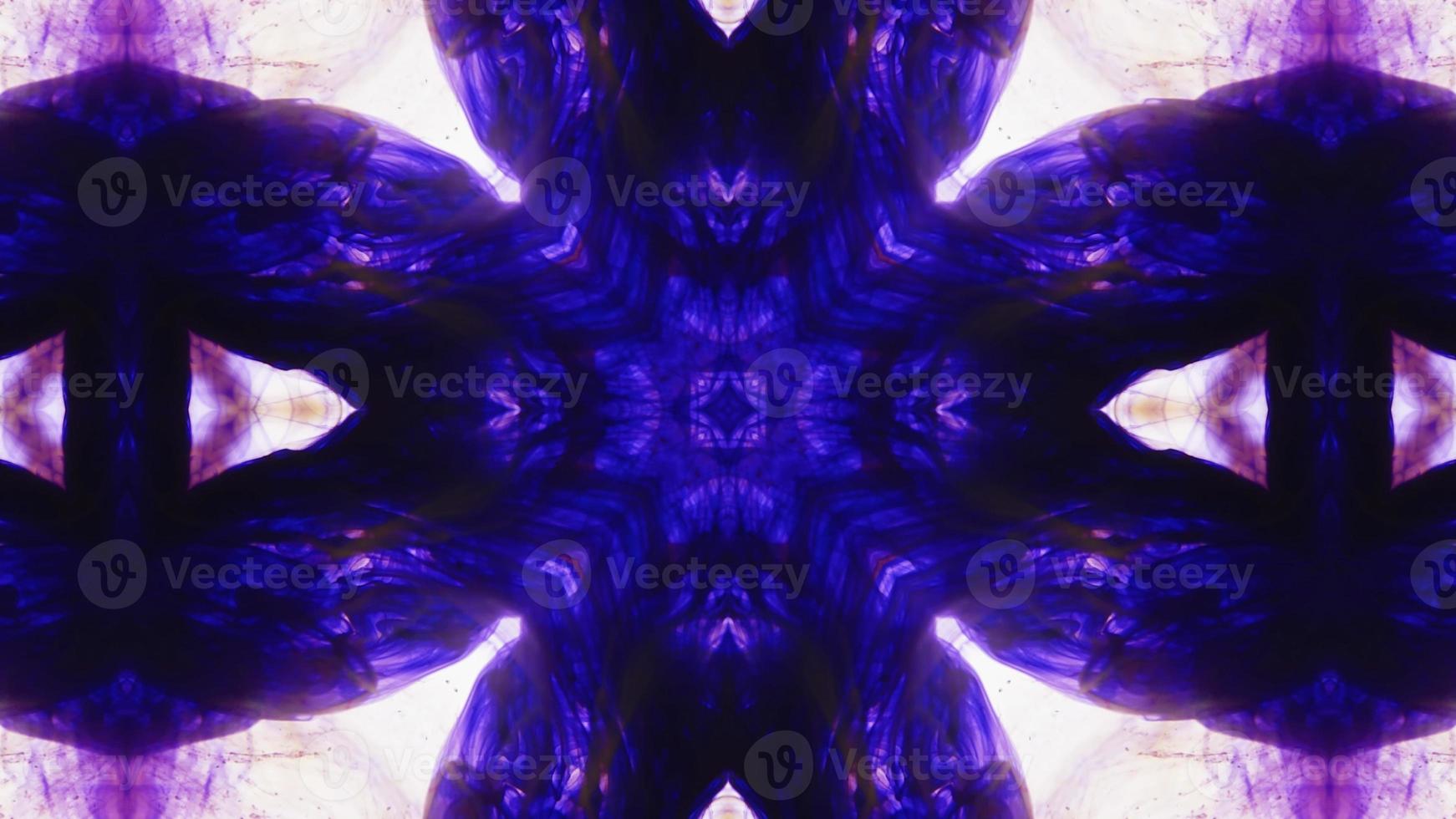 Wonderful Kaleidoscope Backgrounds Created From Colorful Ink Paint Spread photo