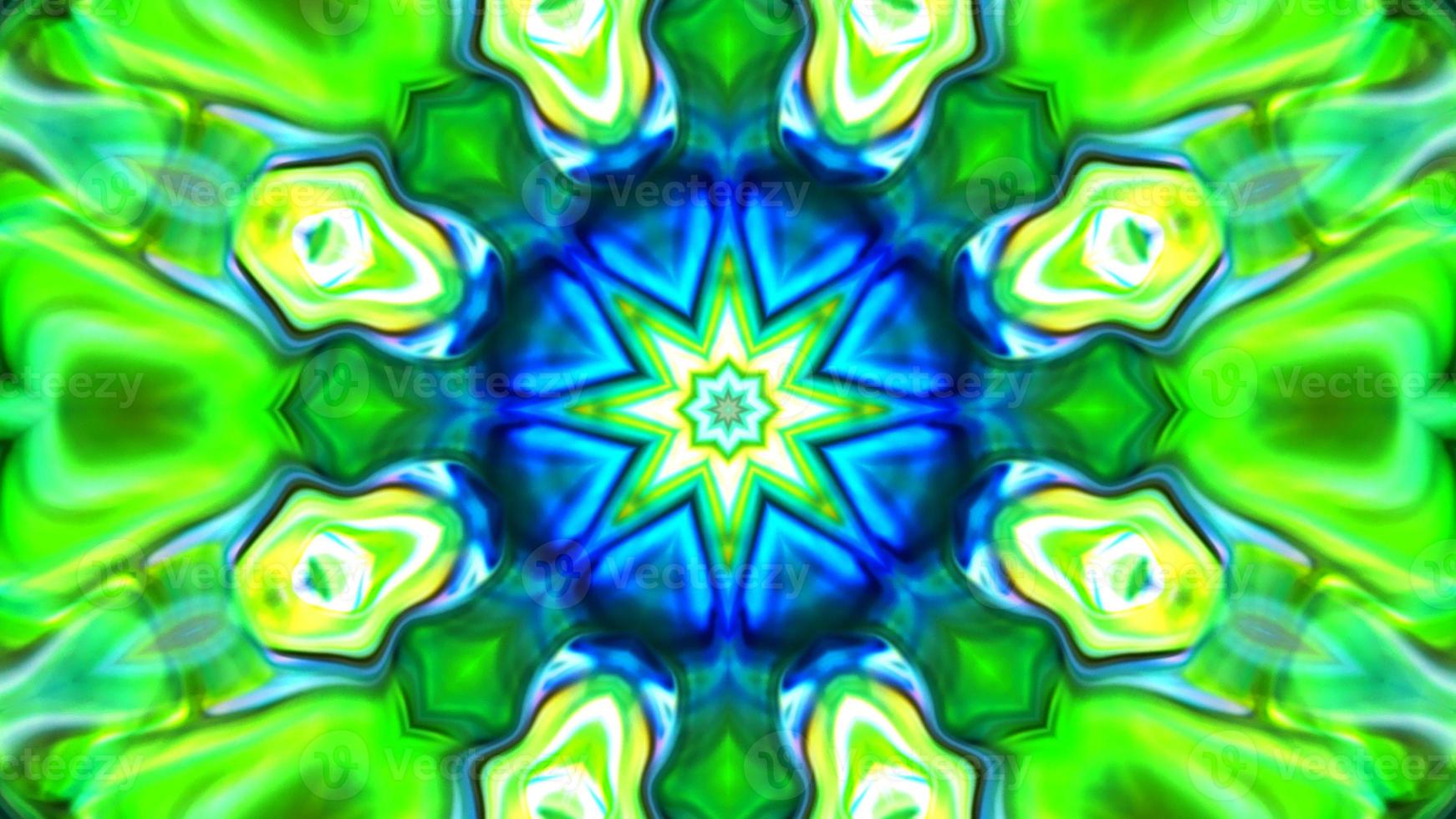 Wonderful Kaleidoscope Backgrounds Created From Colorful Ink Paint Spread photo