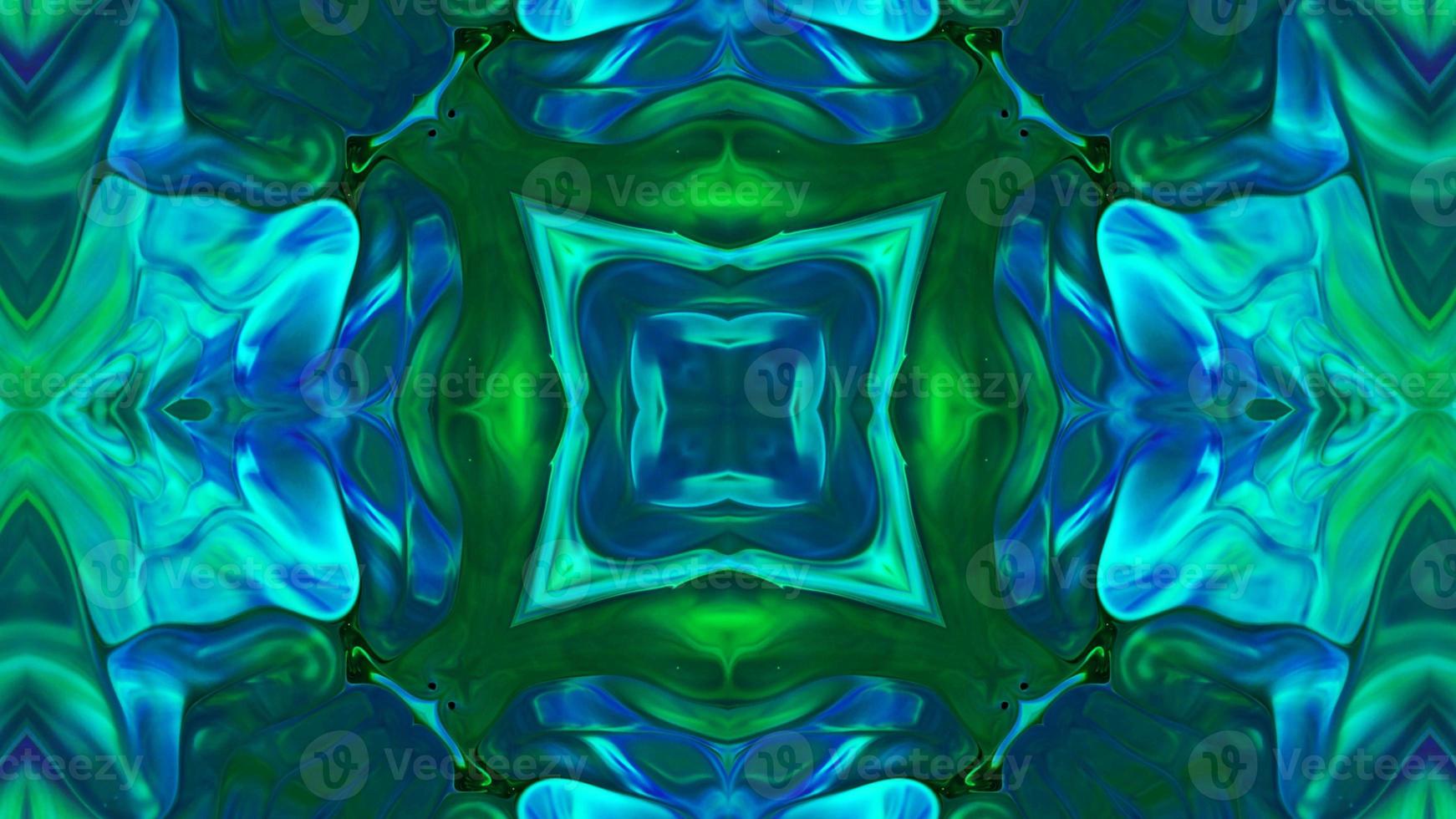 Wonderful Kaleidoscope Backgrounds Created From Colorful Ink Paint Spread photo