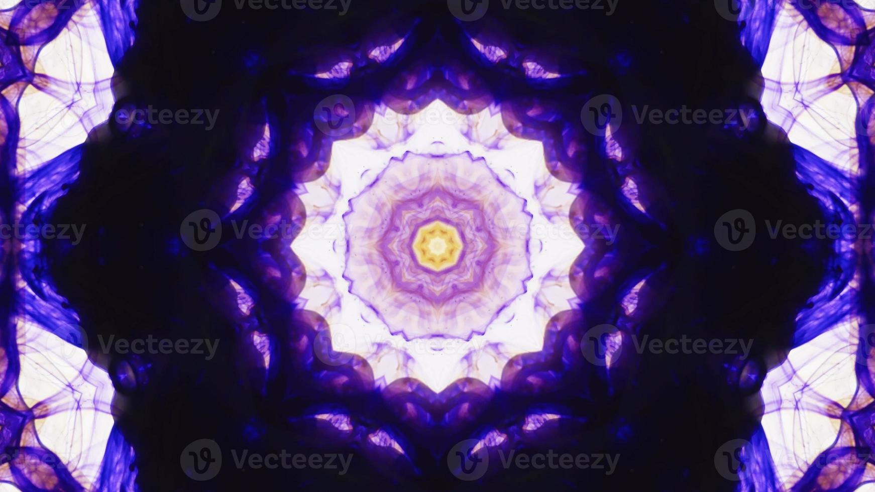 Wonderful Kaleidoscope Backgrounds Created From Colorful Ink Paint Spread photo