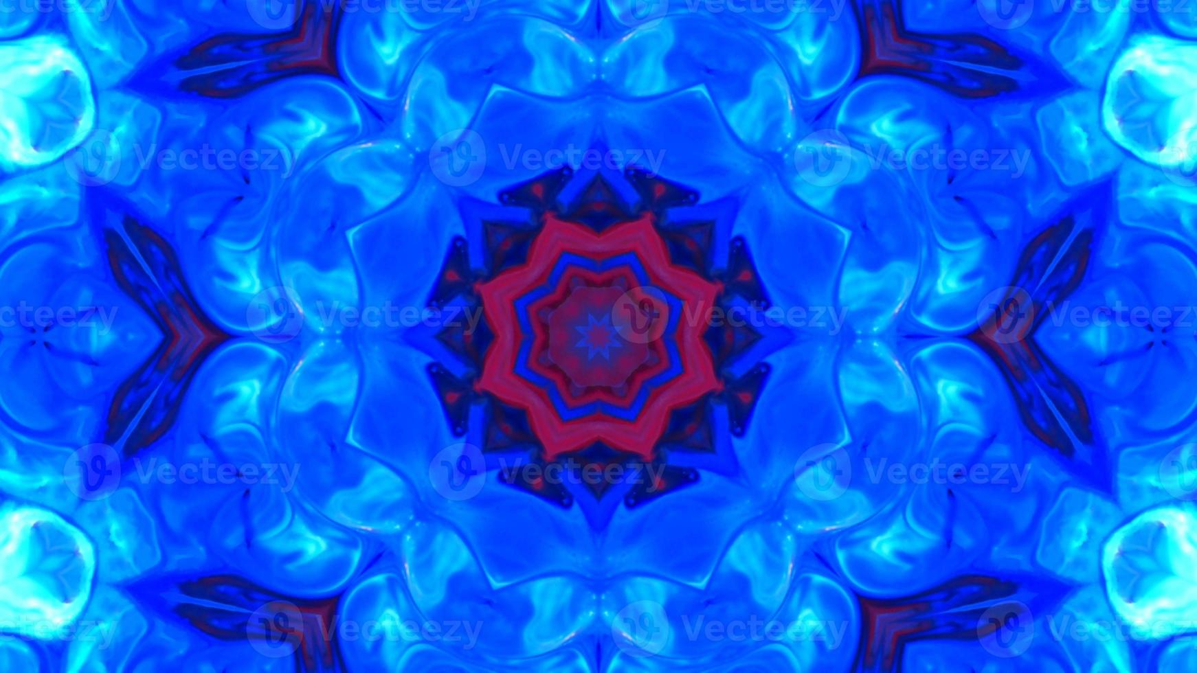 Wonderful Kaleidoscope Backgrounds Created From Colorful Ink Paint Spread photo