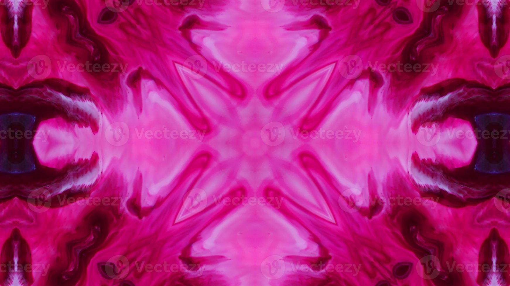Wonderful Kaleidoscope Backgrounds Created From Colorful Ink Paint Spread photo