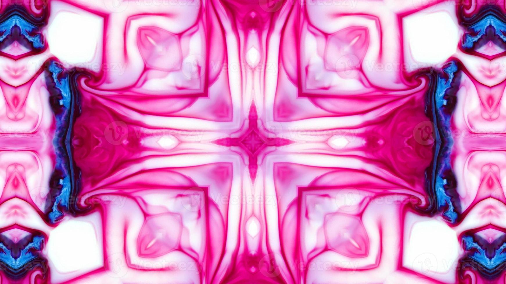 Wonderful Kaleidoscope Backgrounds Created From Colorful Ink Paint Spread photo