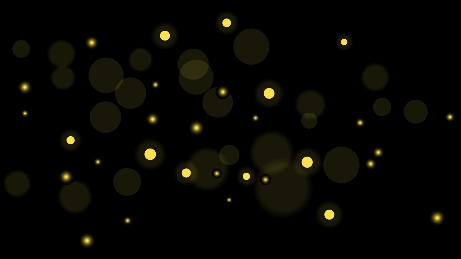 fondo abstracto bokeh para diseño de banner. decoración de vacaciones de navidad bokeh. efecto de luz brillante. ilustración vectorial vector