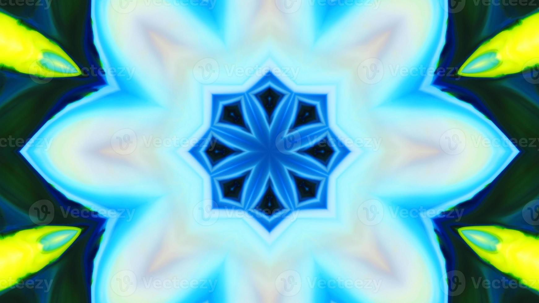 Wonderful Kaleidoscope Backgrounds Created From Colorful Ink Paint Spread photo