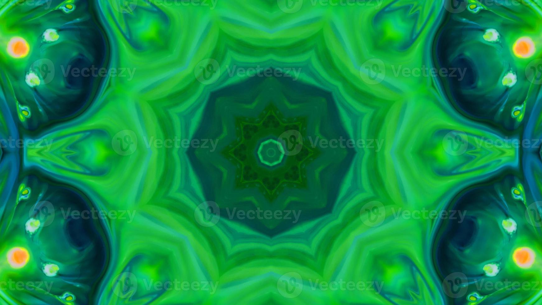 Wonderful Kaleidoscope Backgrounds Created From Colorful Ink Paint Spread photo