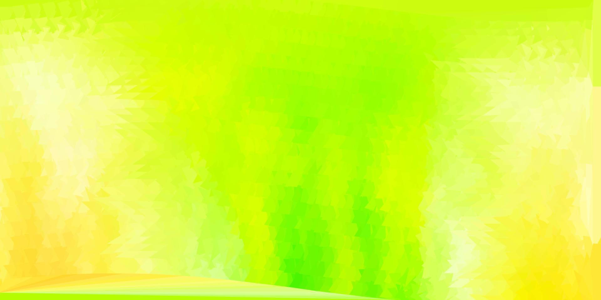Light green, red vector gradient polygon texture.