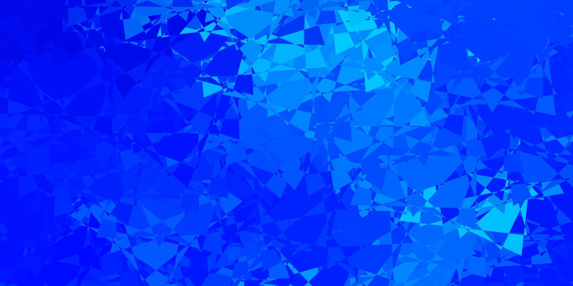 Light BLUE vector texture with random triangles.