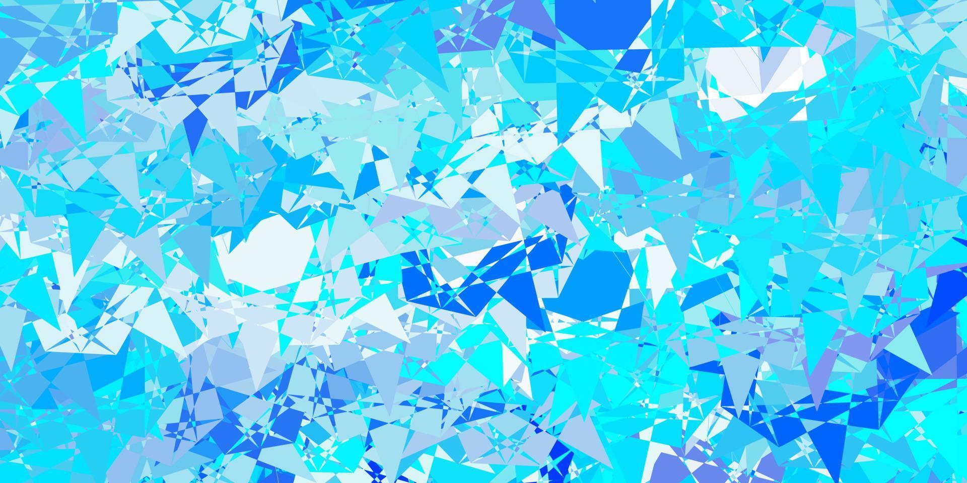 Light BLUE vector texture with random triangles.