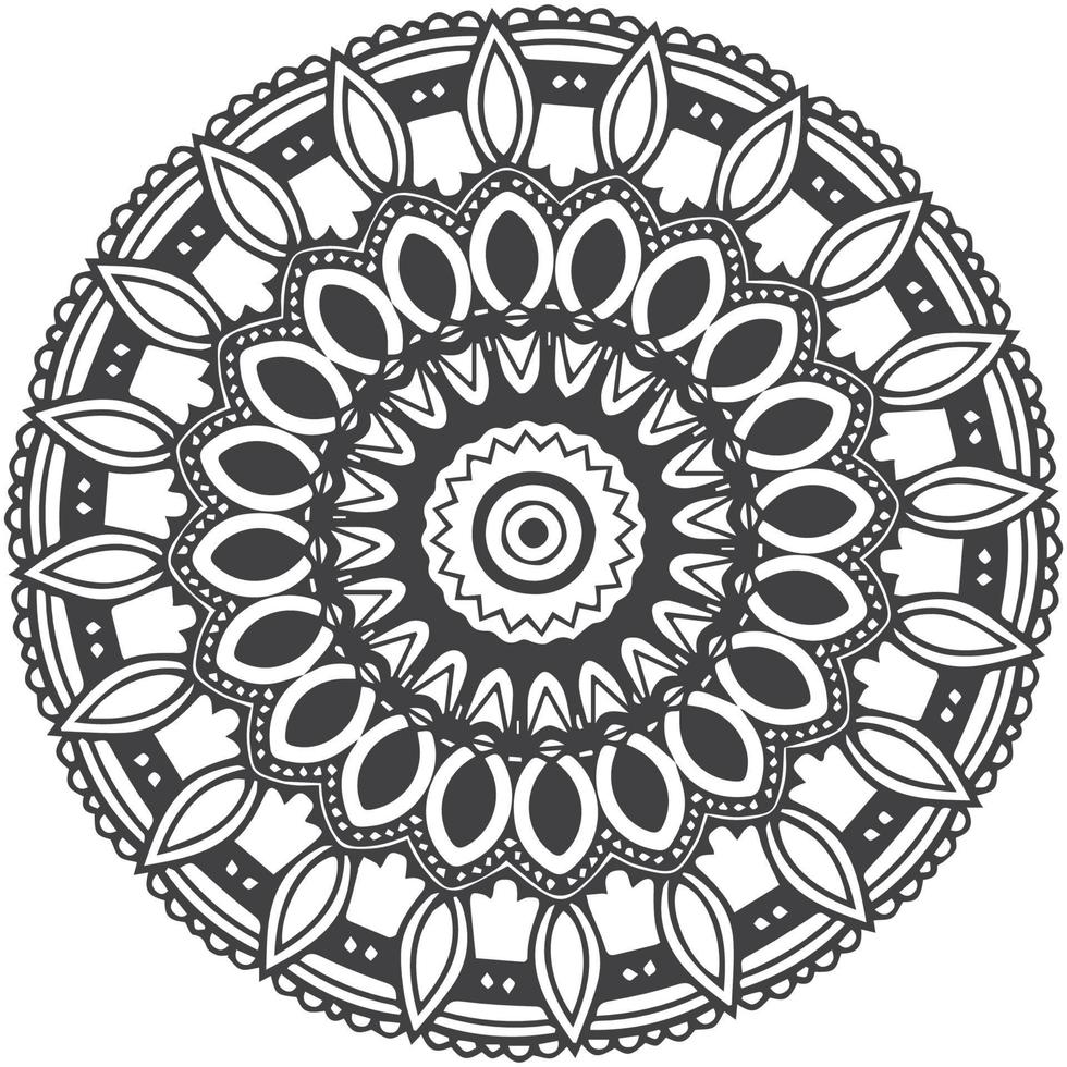 mandala pattern coloring book.ornament round mandala  Perfect for use in any other kind of design. Oriental vector, weave design elements. vector