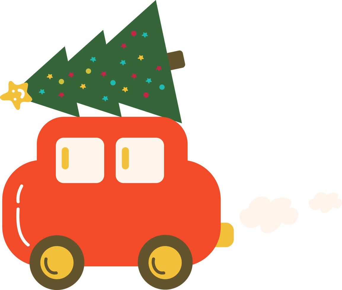 Christmas ornaments. Garlands, flags, labels, bubbles, ribbons and stickers. Collection of Merry Christmas decorative icons. vector