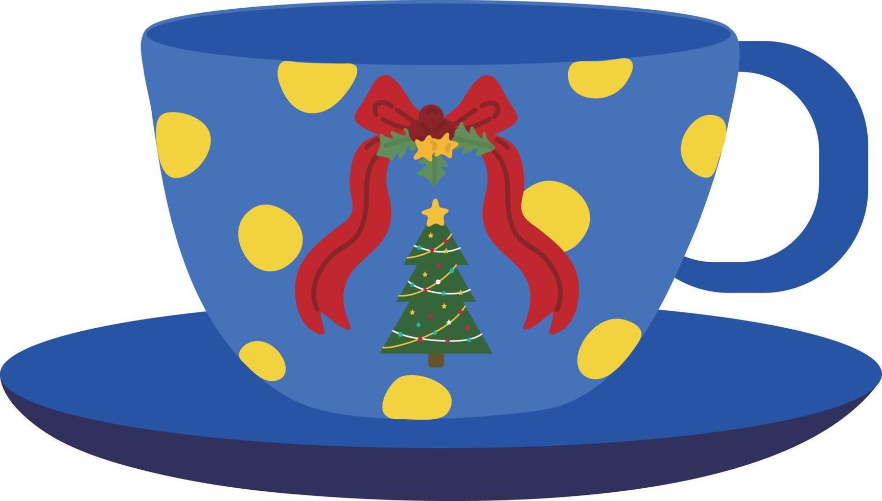 Christmas party toast. Garlands, flags, labels, bubbles, ribbons and stickers. Collection of Merry Christmas decorative icons. vector