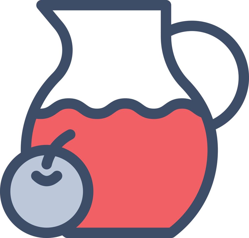 jug vector illustration on a background.Premium quality symbols.vector icons for concept and graphic design.