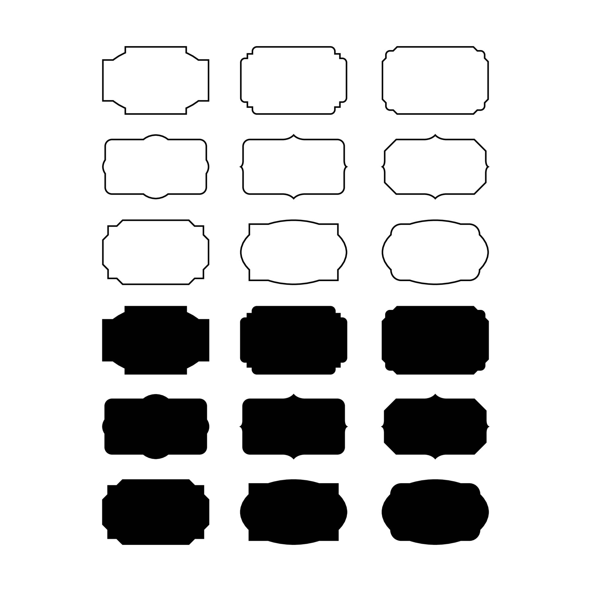 Conjunto De Vectores De Formas De Etiqueta Vintage Negro 12781856 Vector En Vecteezy Conjunto De Vectores De Formas De Etiqueta Vintage Negro 12781856 Vector En Vecteezy