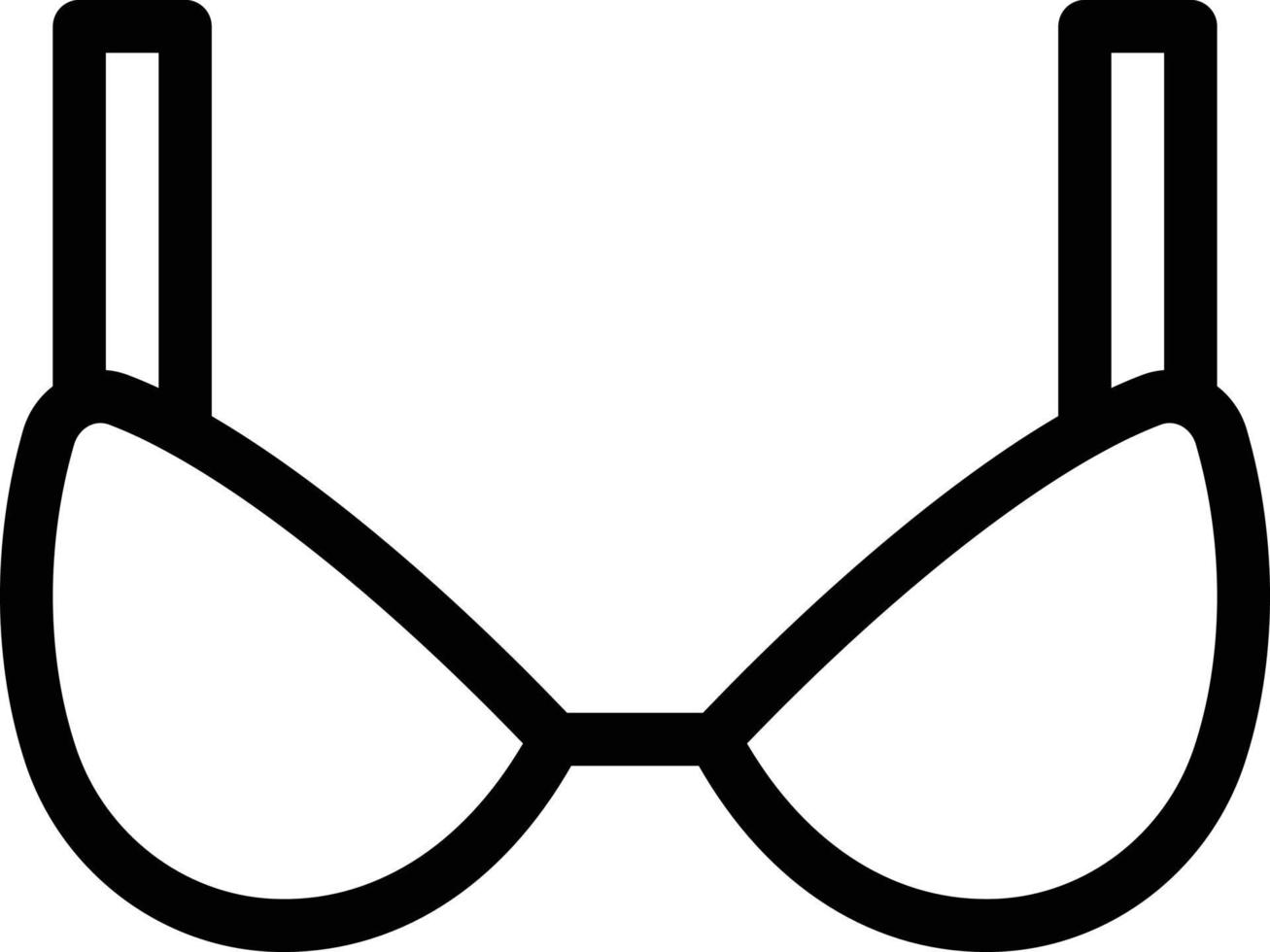 bra vector illustration on a background.Premium quality symbols.vector icons for concept and graphic design.