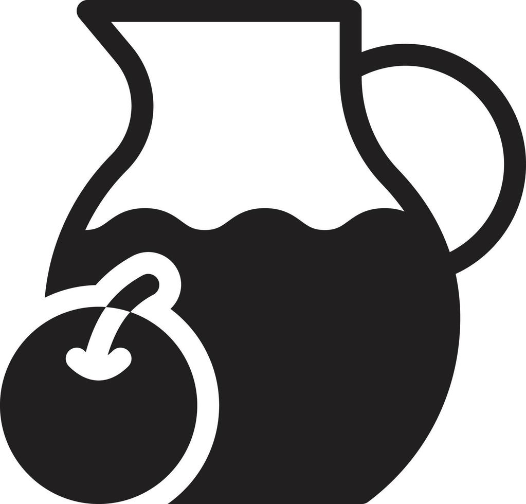 jug vector illustration on a background.Premium quality symbols.vector icons for concept and graphic design.