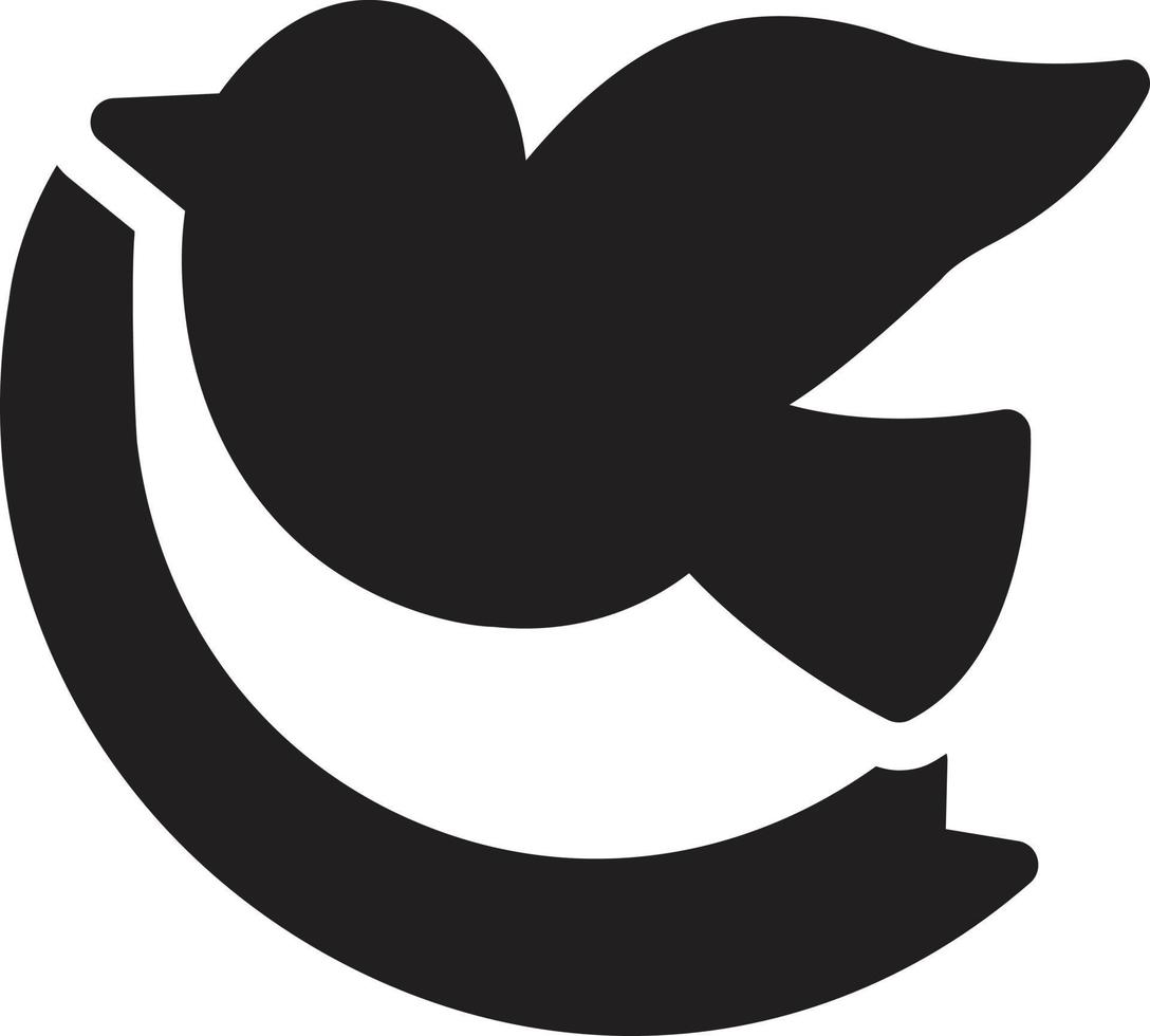 bird vector illustration on a background.Premium quality symbols.vector icons for concept and graphic design.
