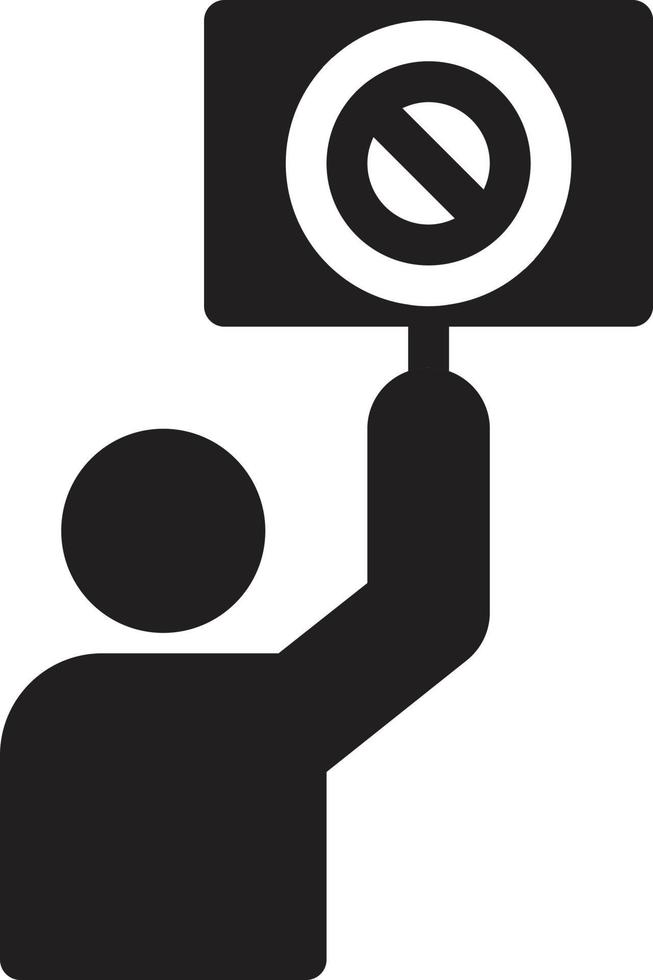 boycott vector illustration on a background.Premium quality symbols.vector icons for concept and graphic design.