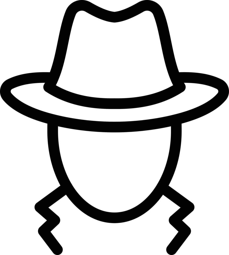 spy vector illustration on a background.Premium quality symbols.vector icons for concept and graphic design.