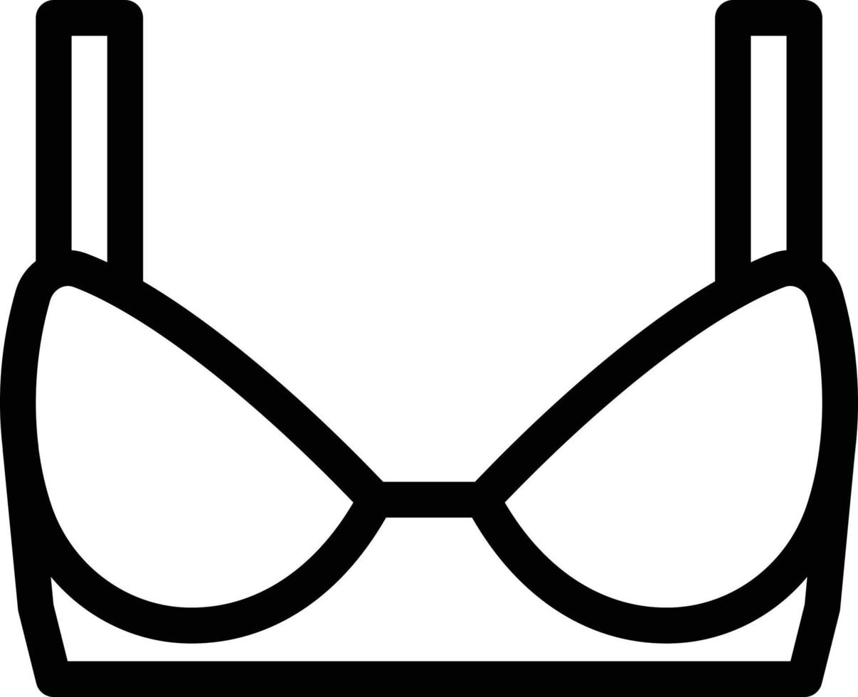 bra vector illustration on a background.Premium quality symbols.vector icons for concept and graphic design.