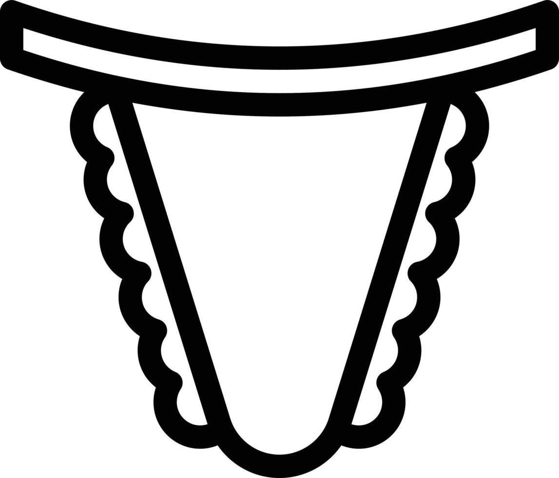 underwear vector illustration on a background.Premium quality symbols.vector icons for concept and graphic design.