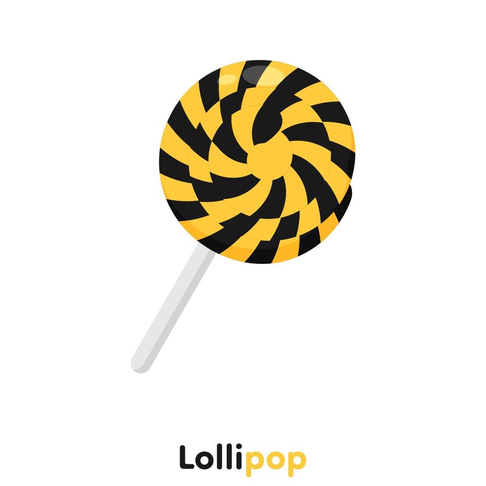 Cute lollipop, Vector, Illustration. vector