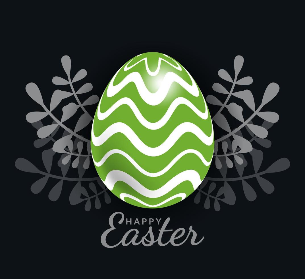 Easter egg beautiful pattern, vector, Illustration. vector