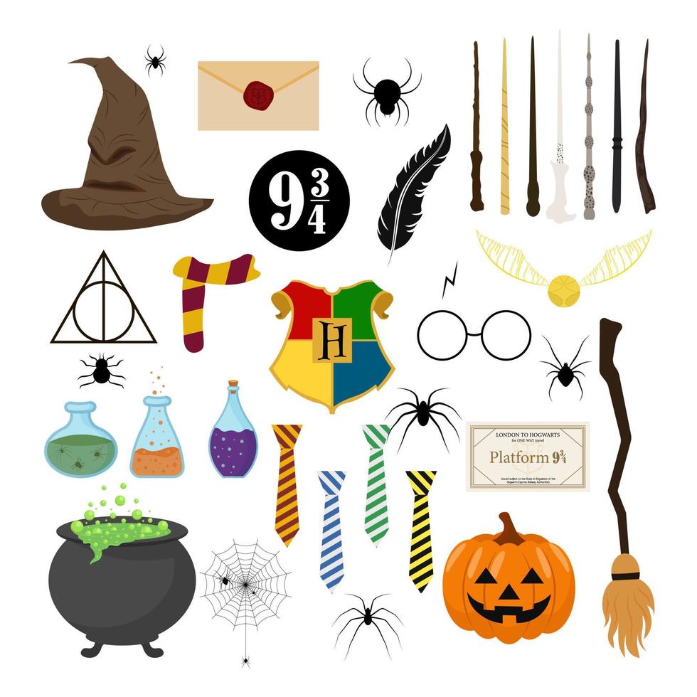 Harry Potter Sticker – Harry on broom – Acid Ink Designs