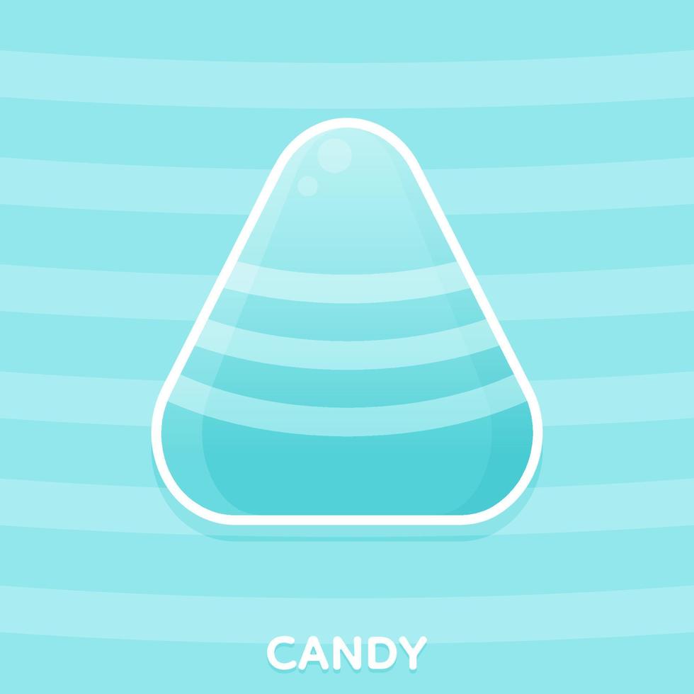 Cute Halloween candy, Vector, Illustration. vector