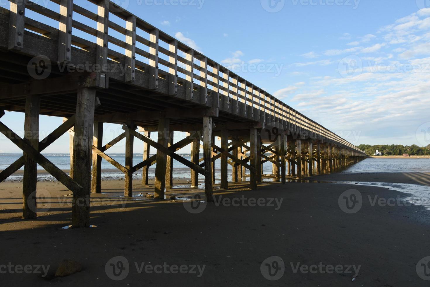 Powder Point Bridge Over the  Bay in Duxbury photo