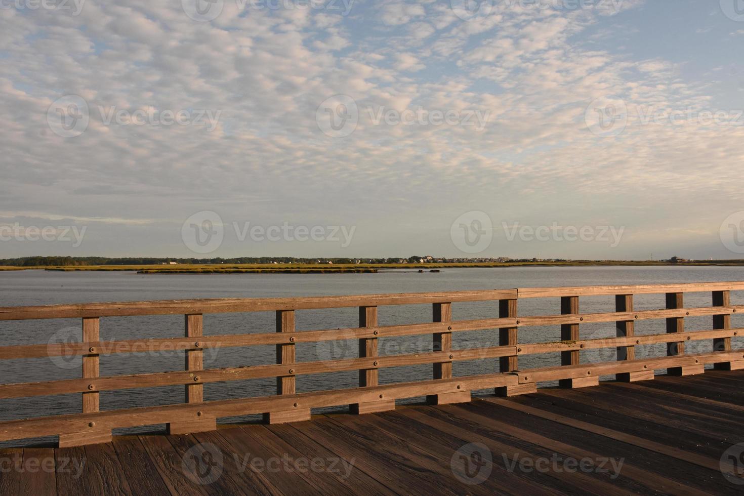 View from Powder Point Bridge in Duxbury Massachusetts photo
