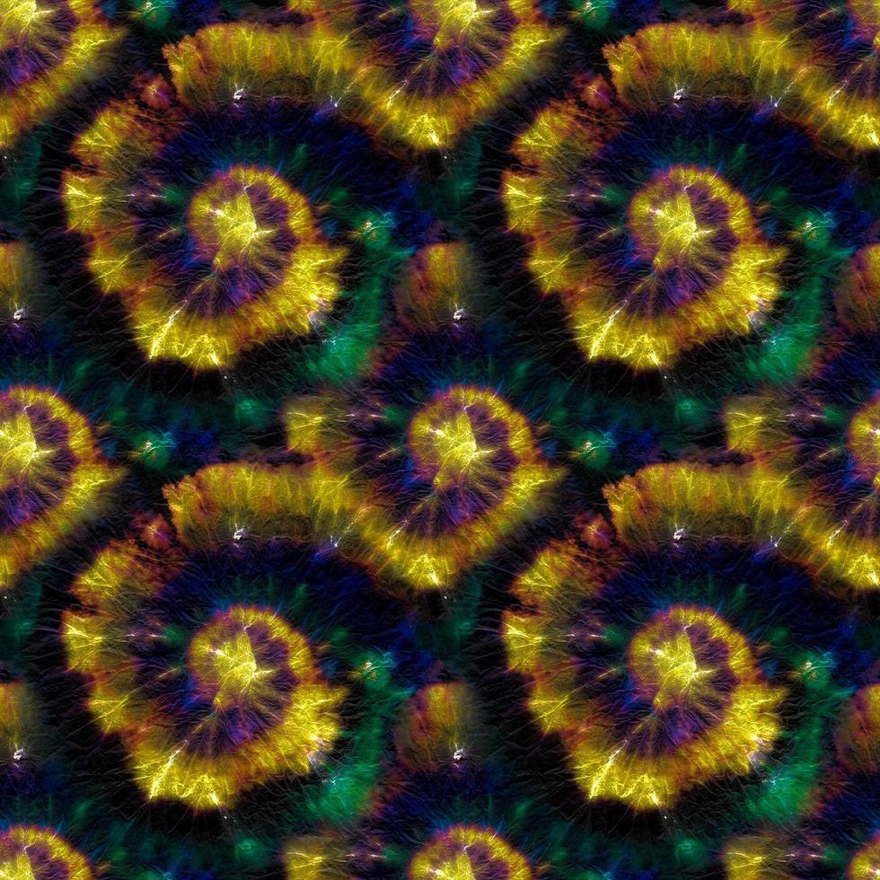 Galaxy Psychedelic Kaleidoscope. Seamless. Die photo