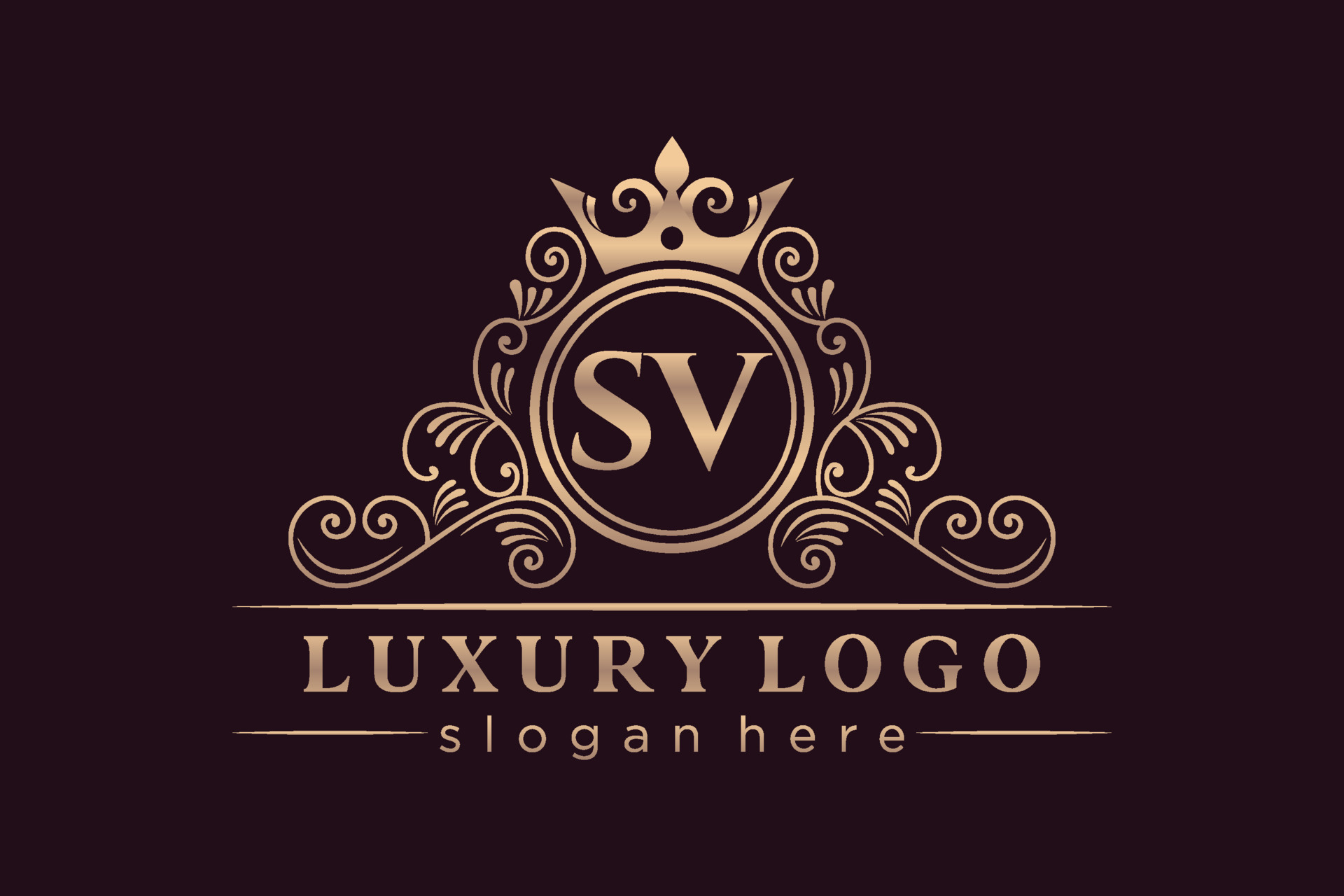 Premium Vector  Luxury feminine initial letter pm logo design